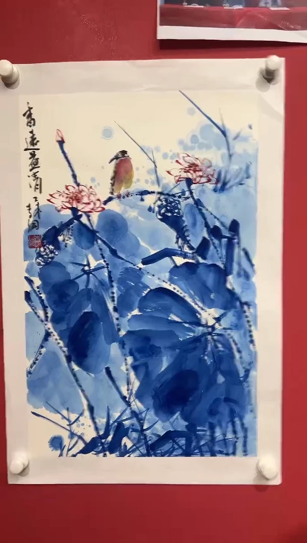 国画李纲-2.7平尺-国画作品