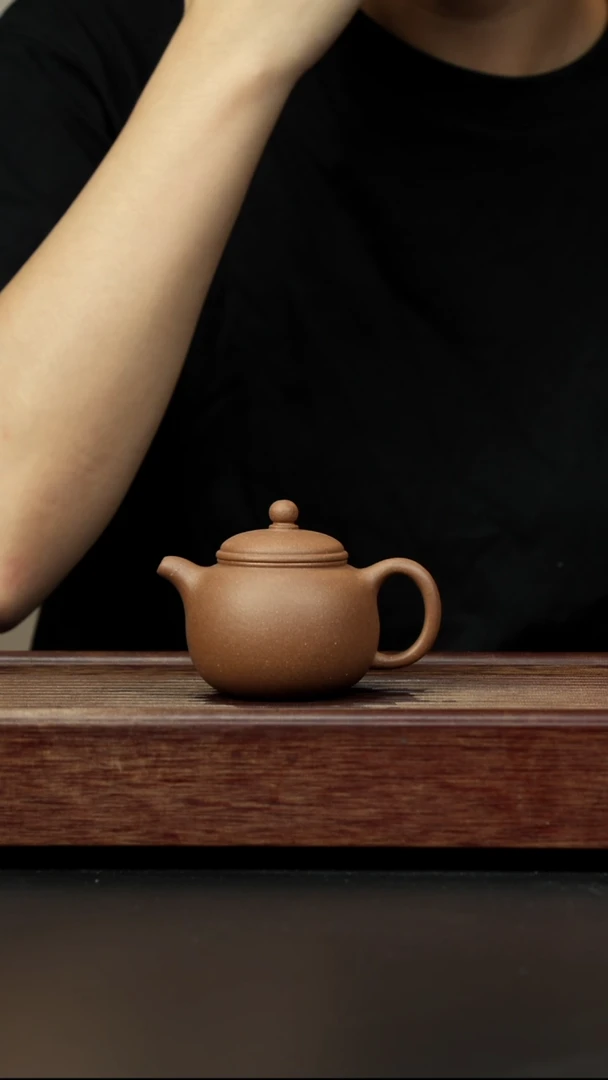 紫砂茶壶老段 小匏樽全手