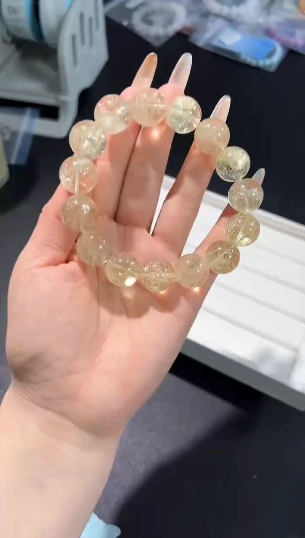 未镶嵌手链水晶54i多样性发其一【1条】默认微瑕16mm