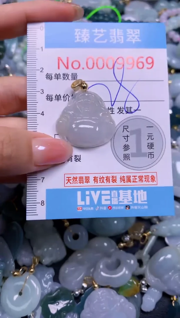 颈饰未镶嵌翡翠9969