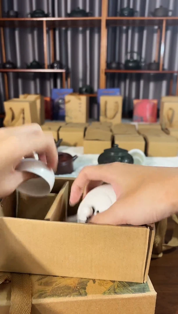 茶壶紫砂一壶一说一壶两杯白