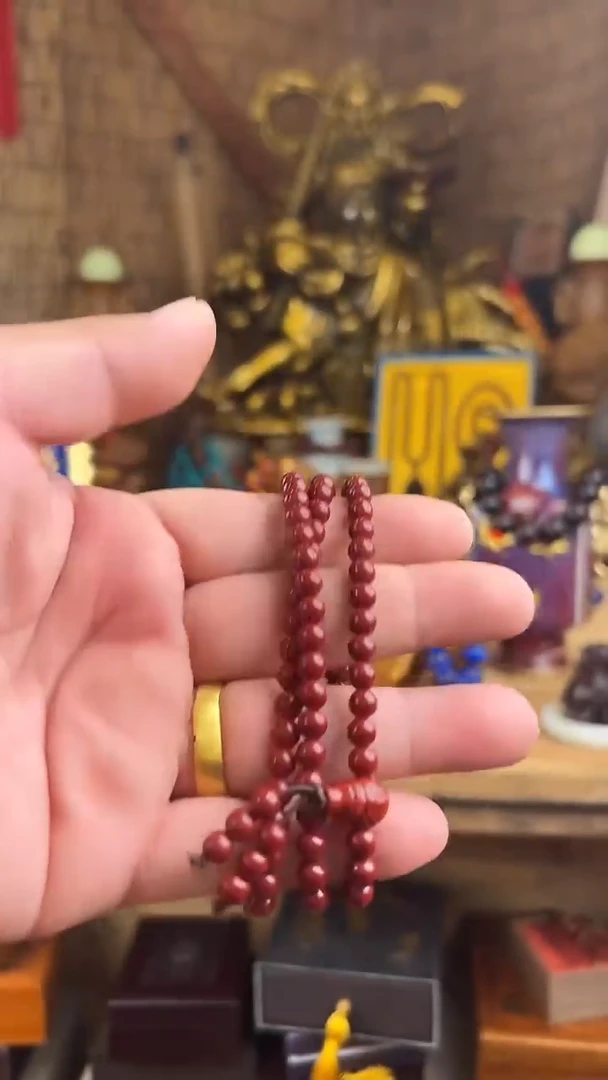 滴血莲花菩提吊坠所见即所得