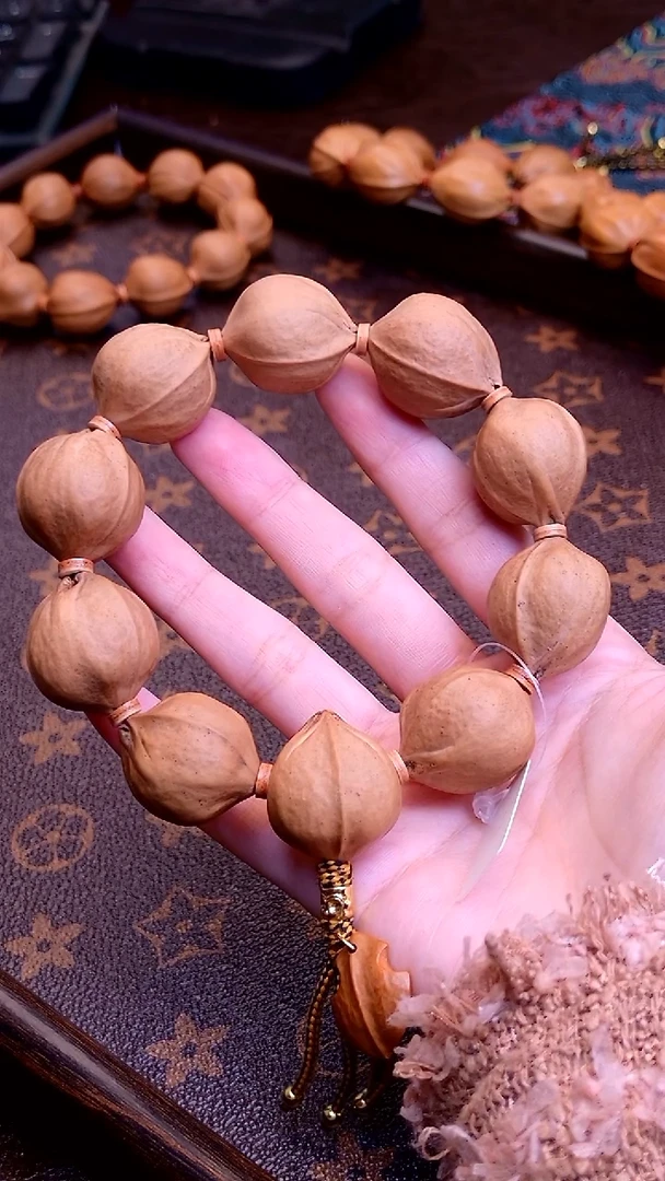 手串橄榄核2326精挑梅林铁核正三-带配套盘玩工具