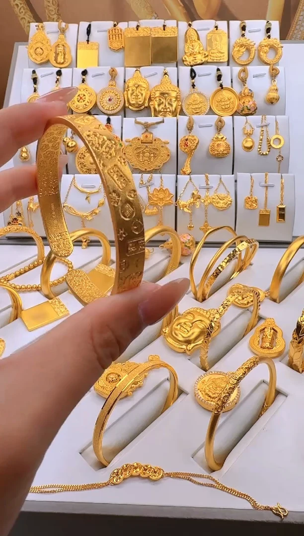 无足银暴富爆美吉言手镯  总重30g外2.2g