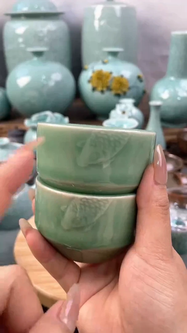 【闪购商品】特价 微瑕 慧仙青瓷