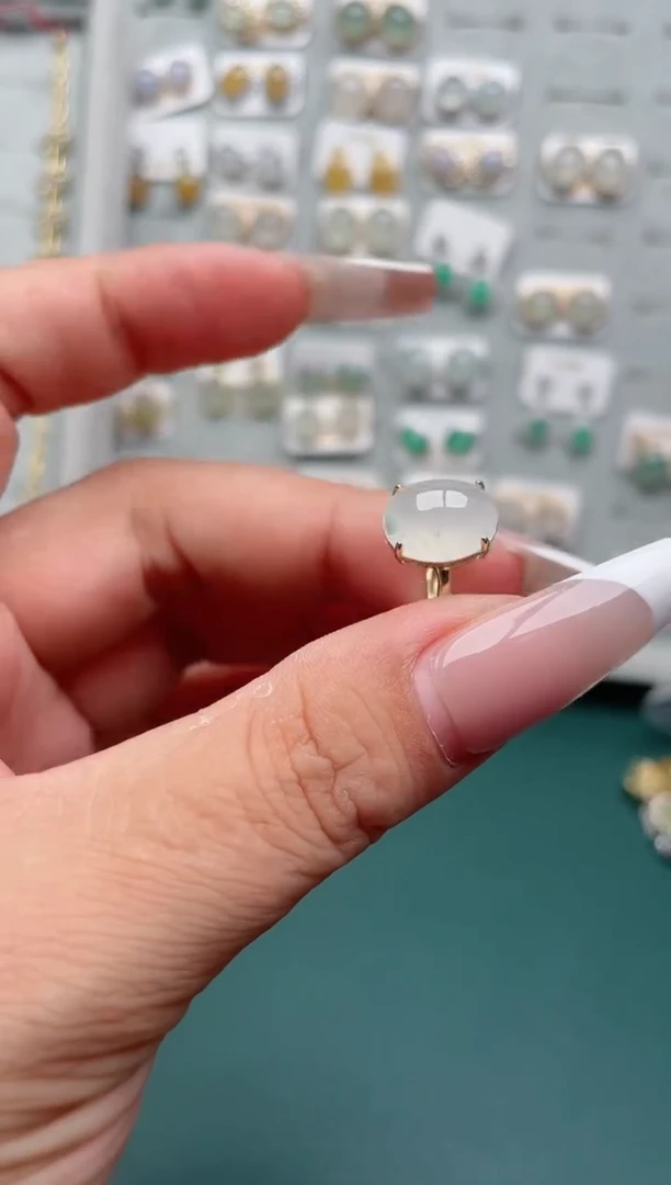 吊坠(不含链)银S925镶嵌翡翠.