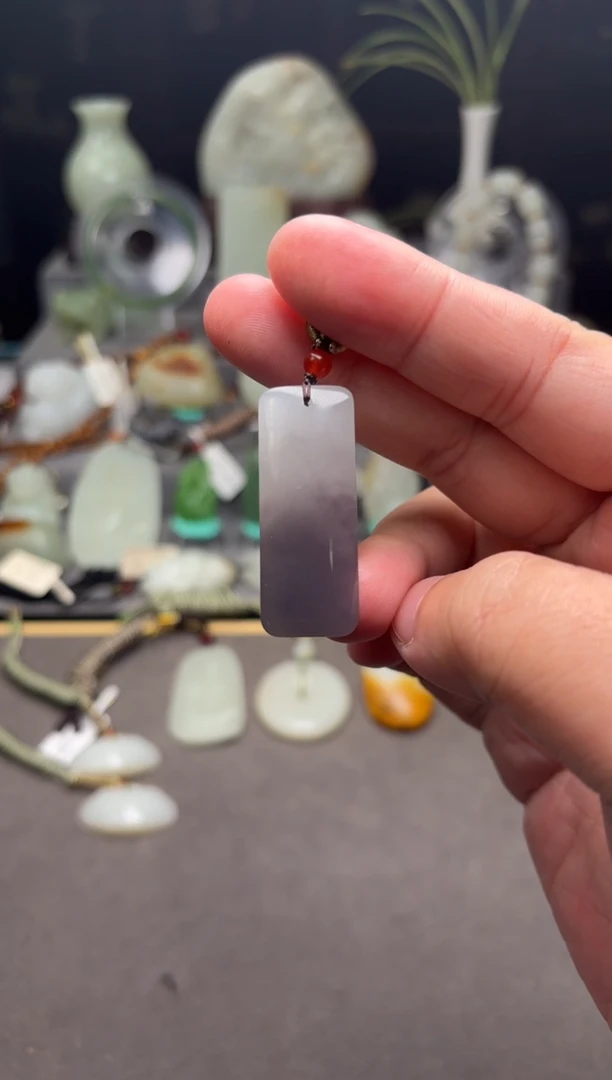 颈饰未镶嵌和田玉无事牌