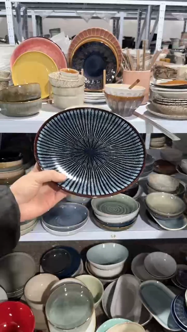 【闪购商品】瓷片外贸尾货瑕疵满20包邮X 新品小盘