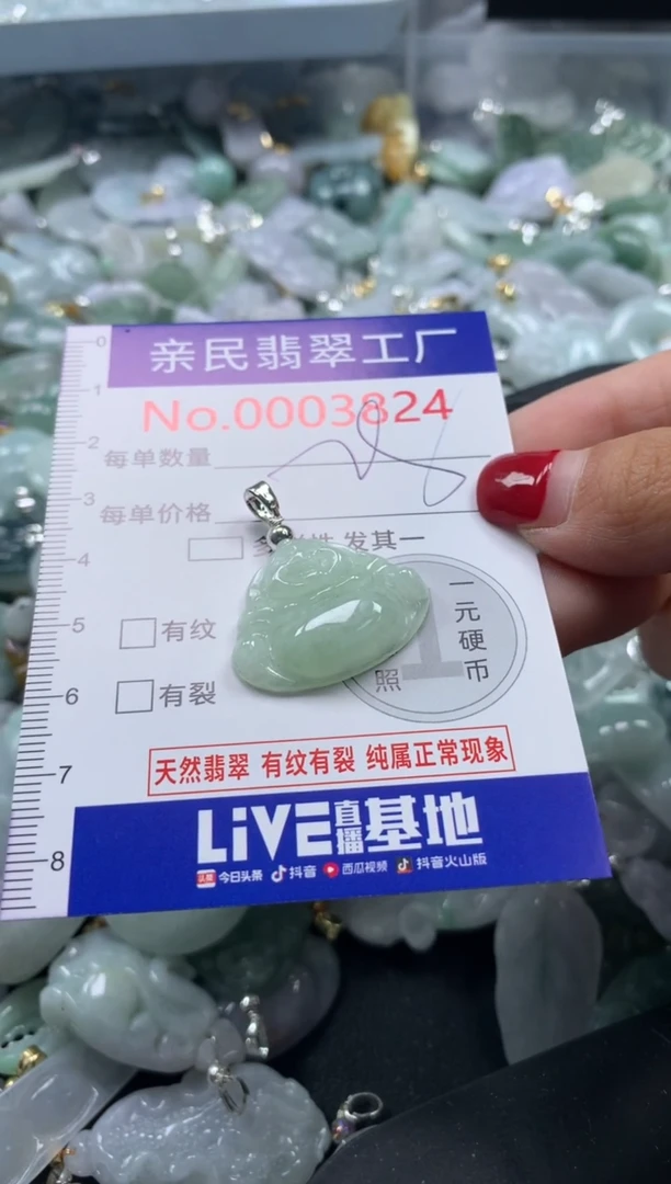 颈饰未镶嵌翡翠3824