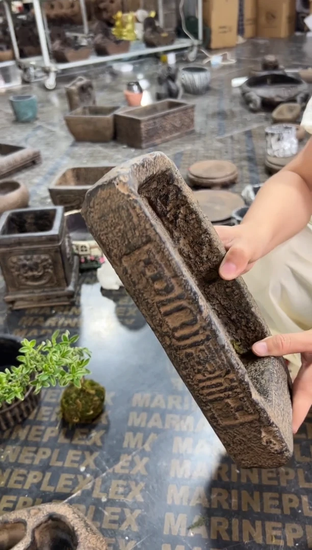 陶土【火山泥】江枫盆