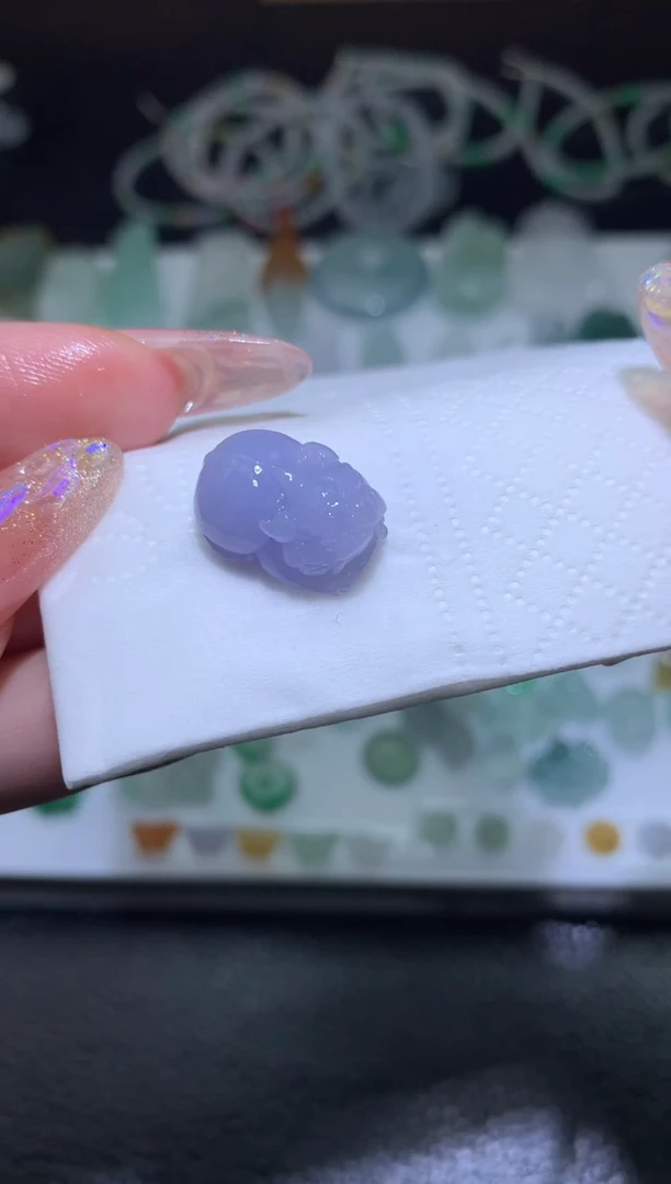 定制翡翠未镶嵌貔貅