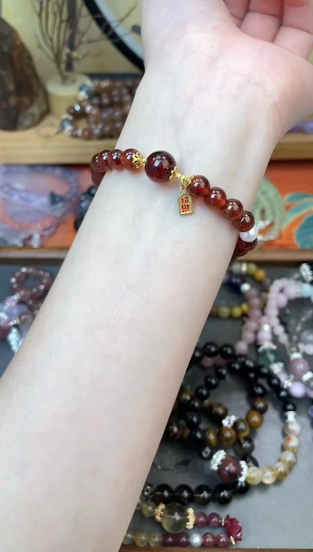 【闪购商品】石榴石手链未镶嵌286