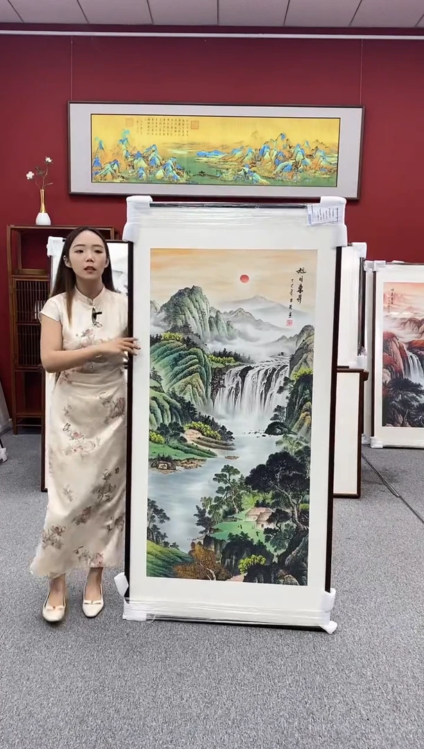 国画手绘 源远流长 60*80