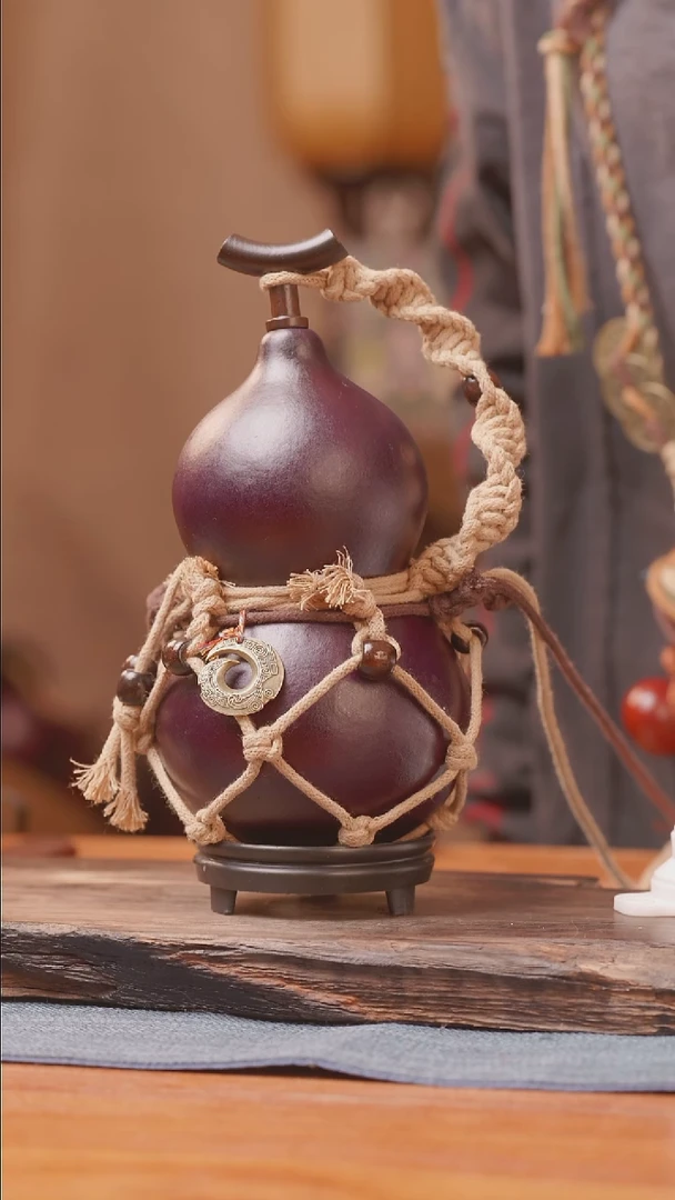 1050号链接精品大漆葫芦现货现发[一物一拍]（400-500ml）