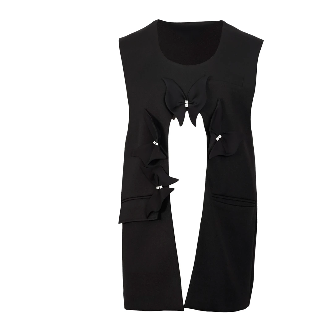 DNCY造型蝴蝶镂空马甲DA41200020