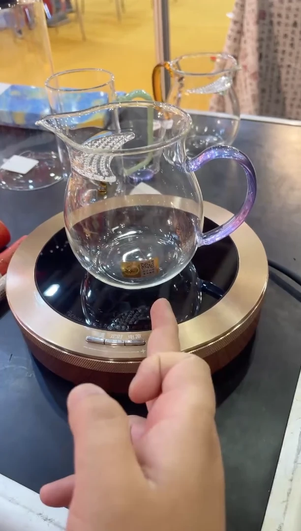 茗凤祥/魔术师X5-胡桃木+观禄煮茶器/浅紫