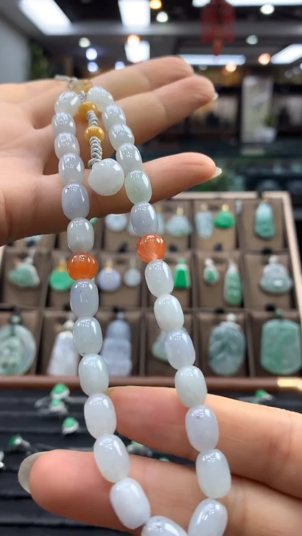 未镶嵌挂件翡翠翡翠手机链