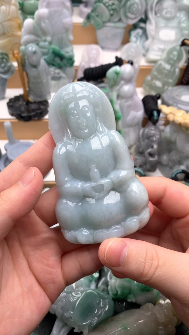 吊坠(不含链)未镶嵌翡翠1