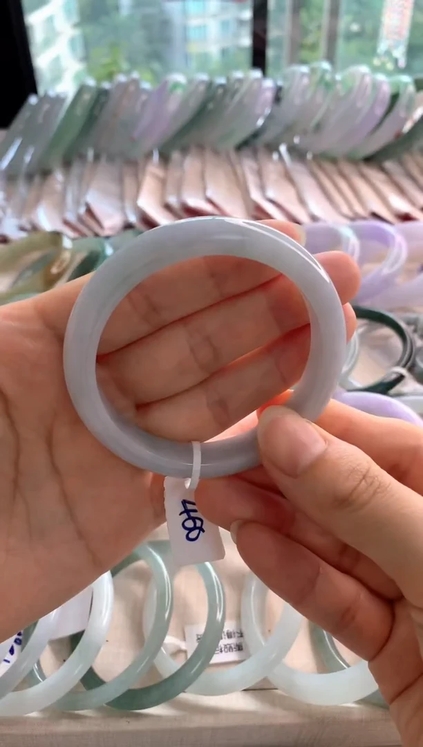 未镶嵌手镯翡翠54.8清爽