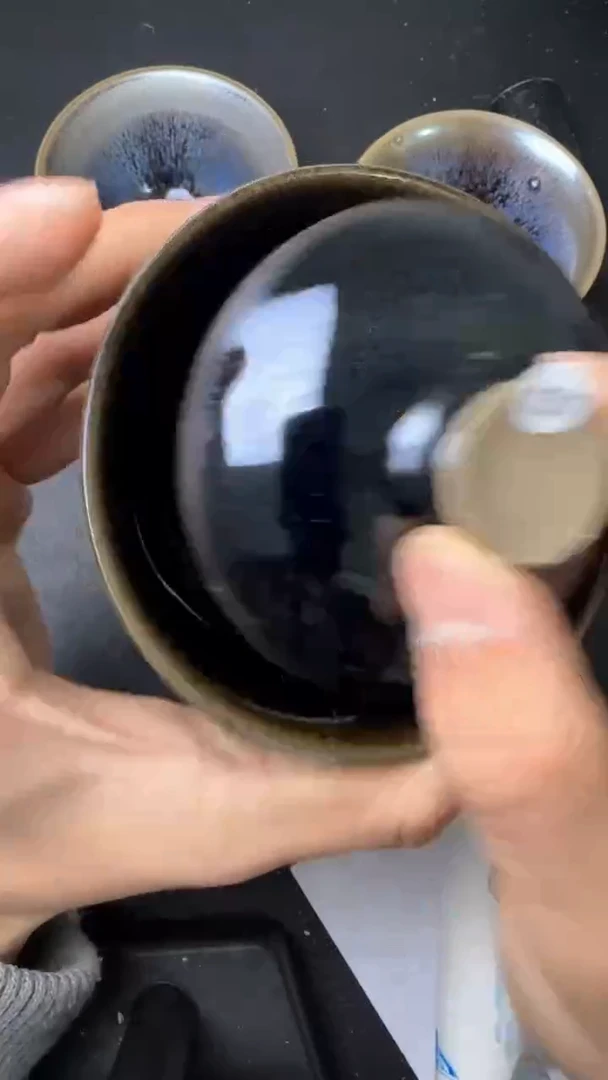 【闪购商品】茶盏建窑建盏微瑕茶器137