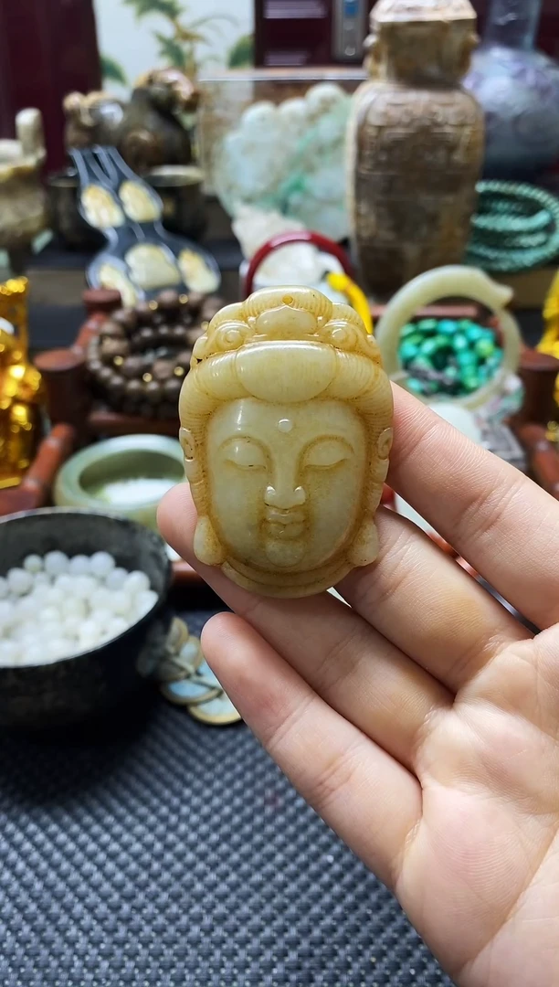 未镶嵌和田玉挂件飞****)288