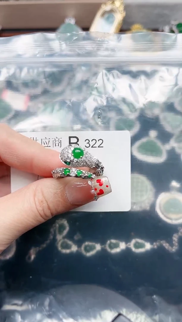 【闪购商品】翡翠颈饰未镶嵌322赠皮绳