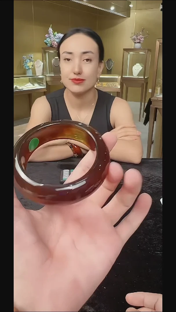 未镶嵌琥珀手镯手镯