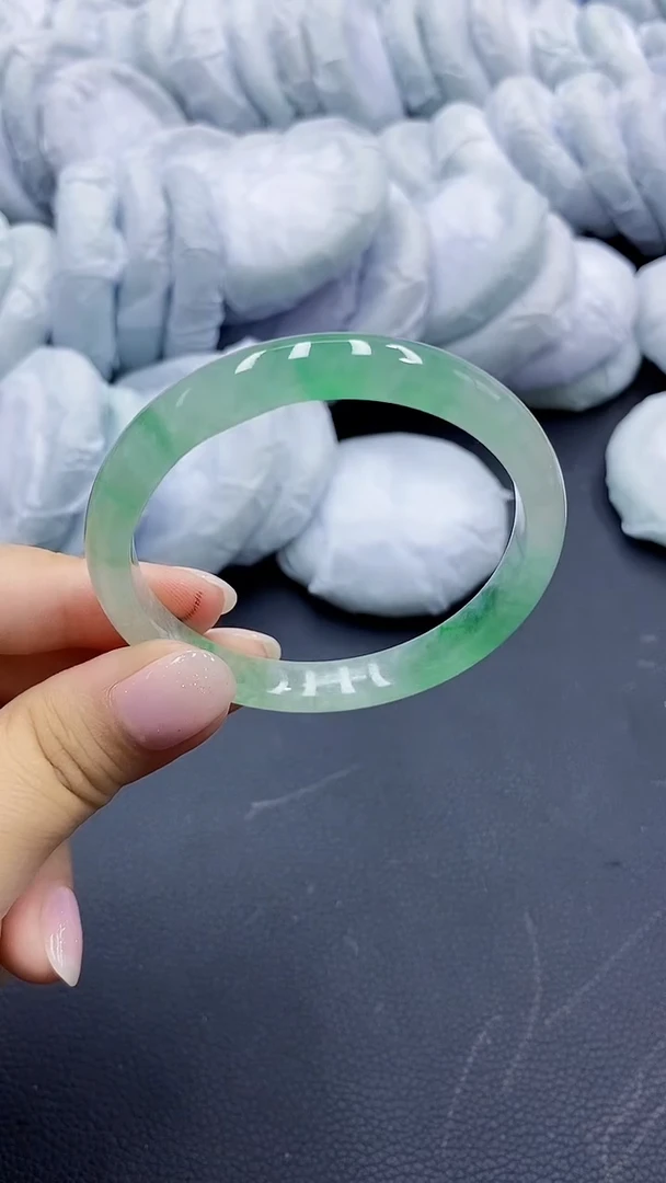 高冰透美人手镯 所见即所得56