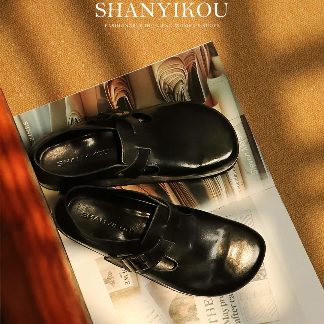 视觉符号2号【清仓 孤品 断码 】纯手工鞋马皮女鞋 小皮鞋