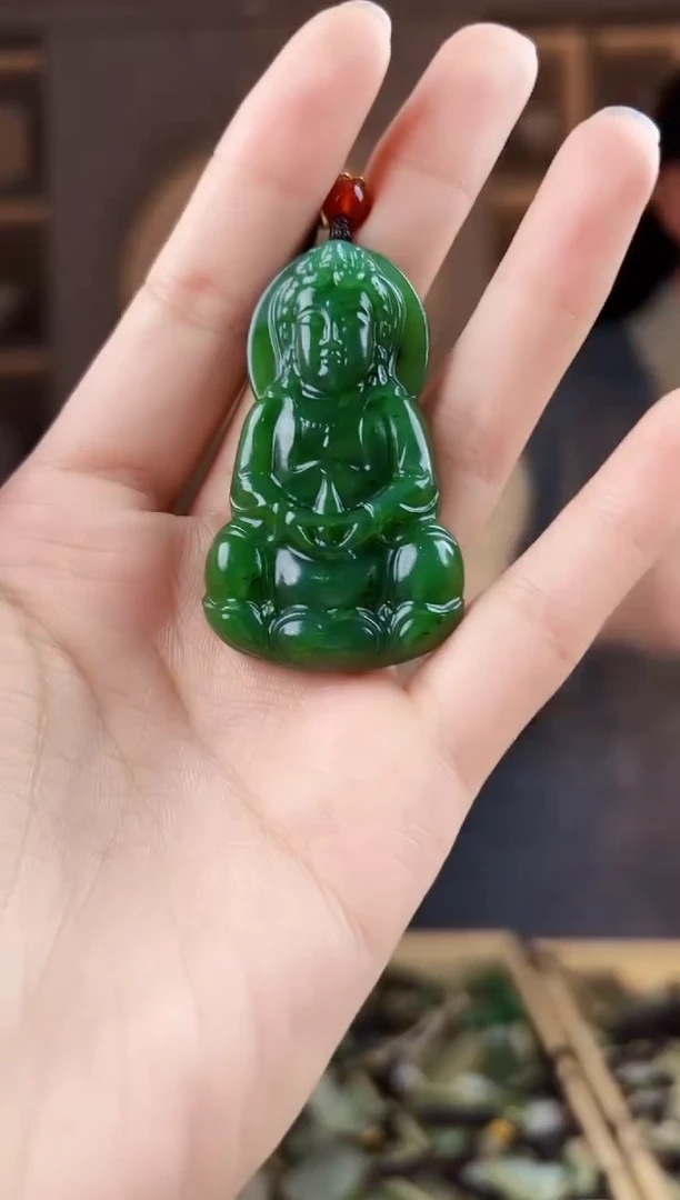 颈饰未镶嵌和田玉拍一发一，多样性发货