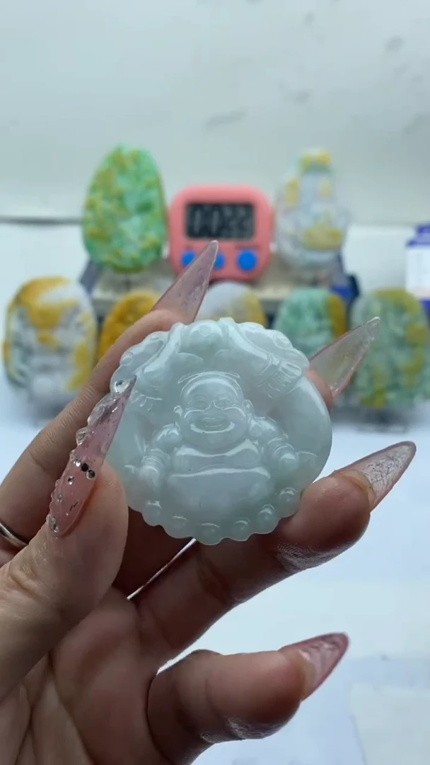 【闪购商品】翡翠颈饰未镶嵌挂件