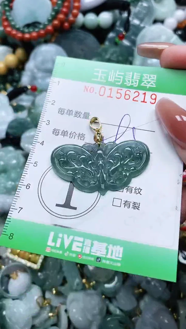 翡翠未镶嵌颈饰闪购0156219多样性发其一