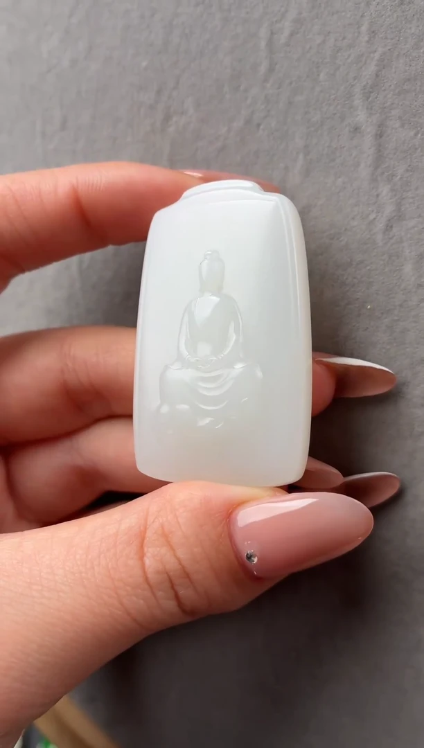 未镶嵌和田玉挂件 08