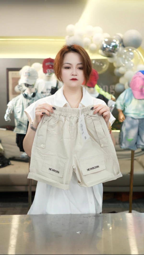 【福利样衣】男童韩版春季休闲中大童百搭裤子-2805米