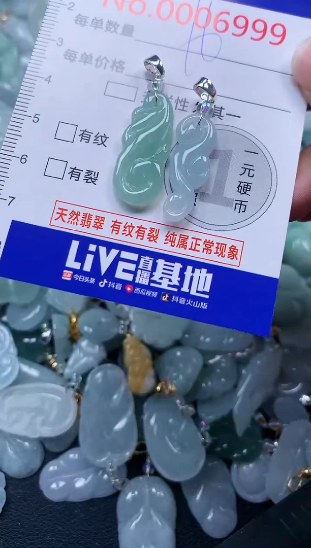 颈饰未镶嵌翡翠6999