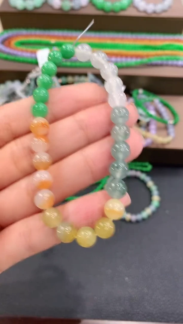 未镶嵌手串翡翠q159