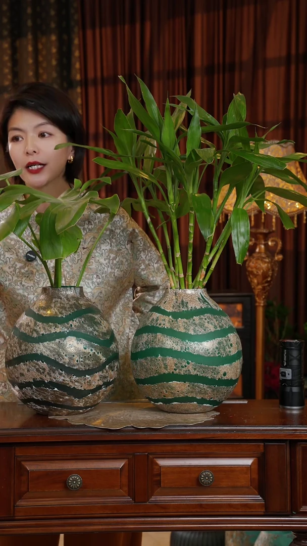 琉璃磨刻--将军罐-小