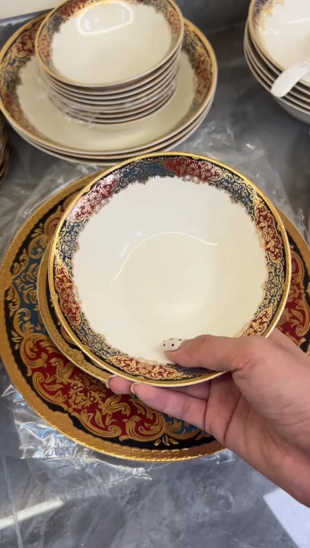 瓷片5.5寸水果碗2个一单尾单