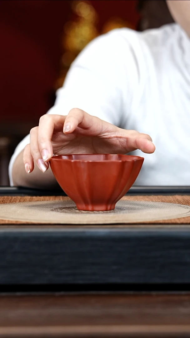 宜兴紫砂团团紫砂精选主人杯