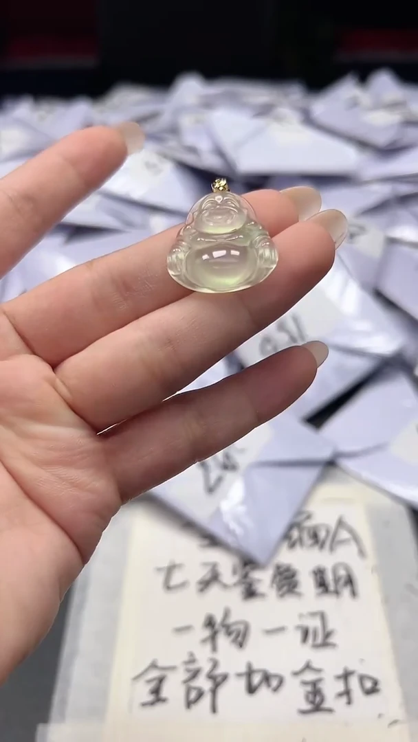 翡翠未镶嵌颈饰高端甄选（一物一图）10