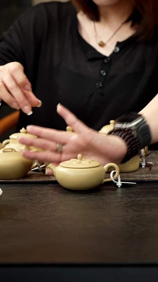 茶壶紫砂本绿梵花100cc