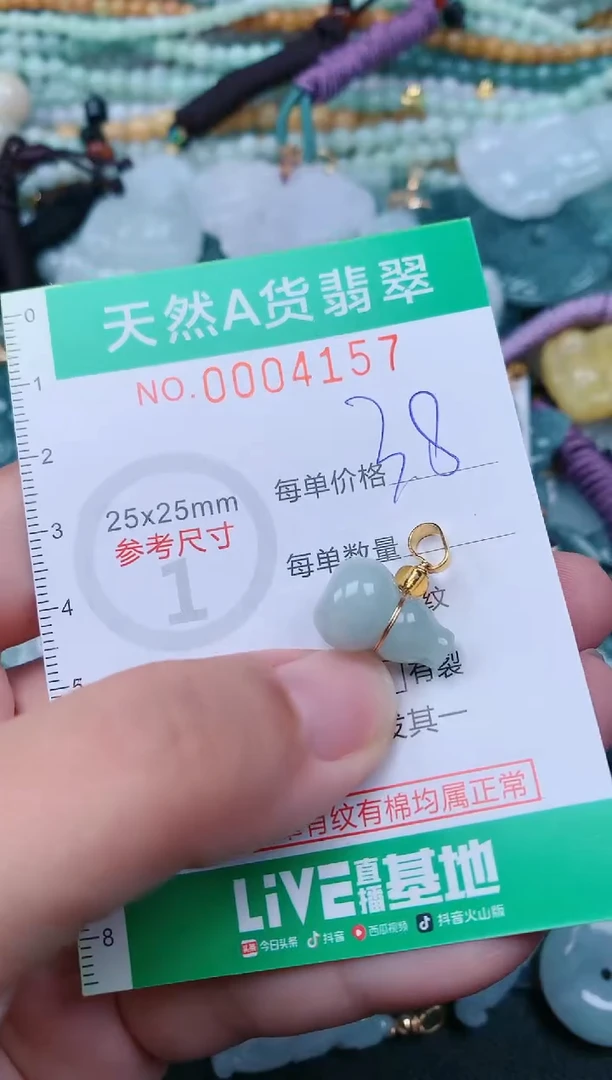 颈饰未镶嵌翡翠.0004157