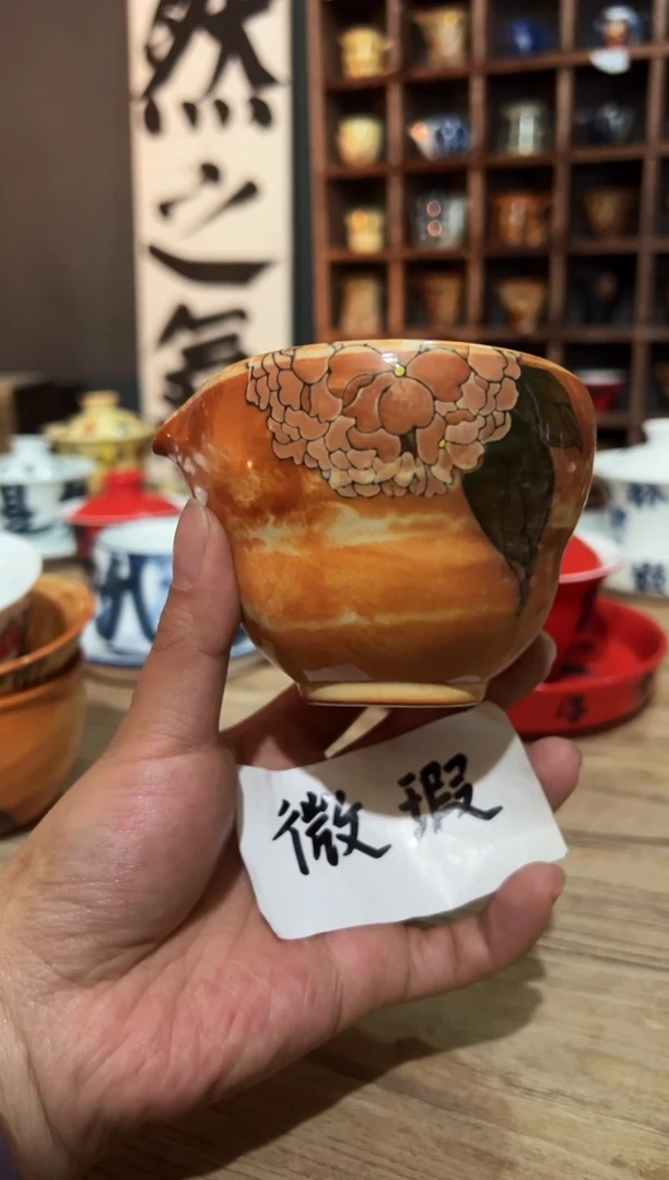 【闪购商品】观云听雨原创手绘茶具