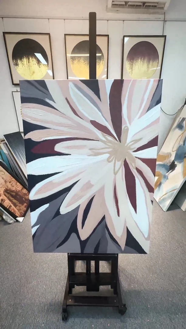 168现代艺术油画装饰画80cm*110cm