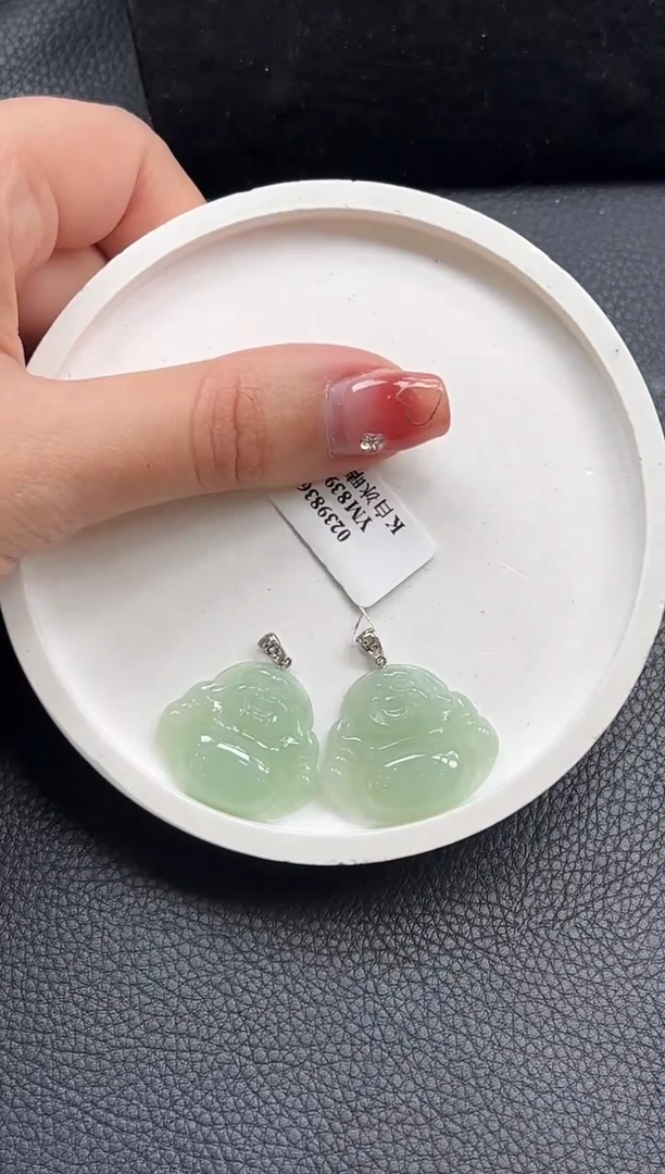 【闪购商品】翡翠颈饰18K金镶嵌YM839-8佛公多样性发1件