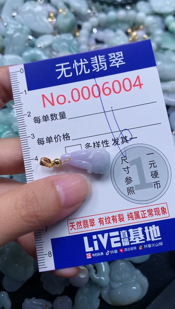 颈饰未镶嵌翡翠6004