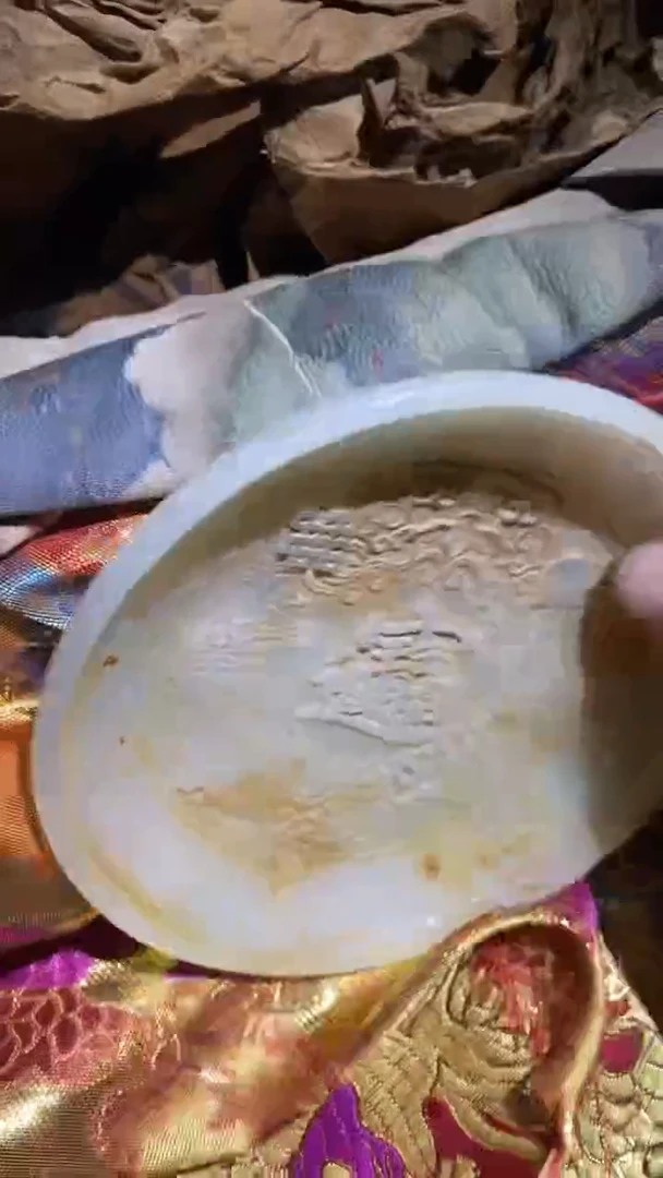 香榧木1个布布摆件链接招财进宝盘1镯（不带布）