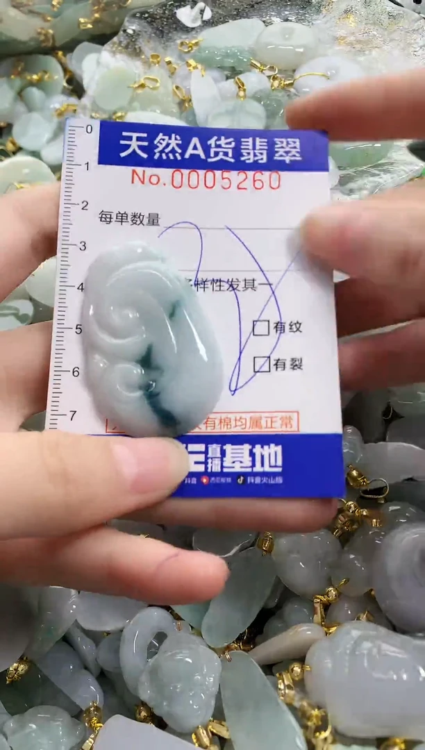 颈饰未镶嵌翡翠天然A货翡翠