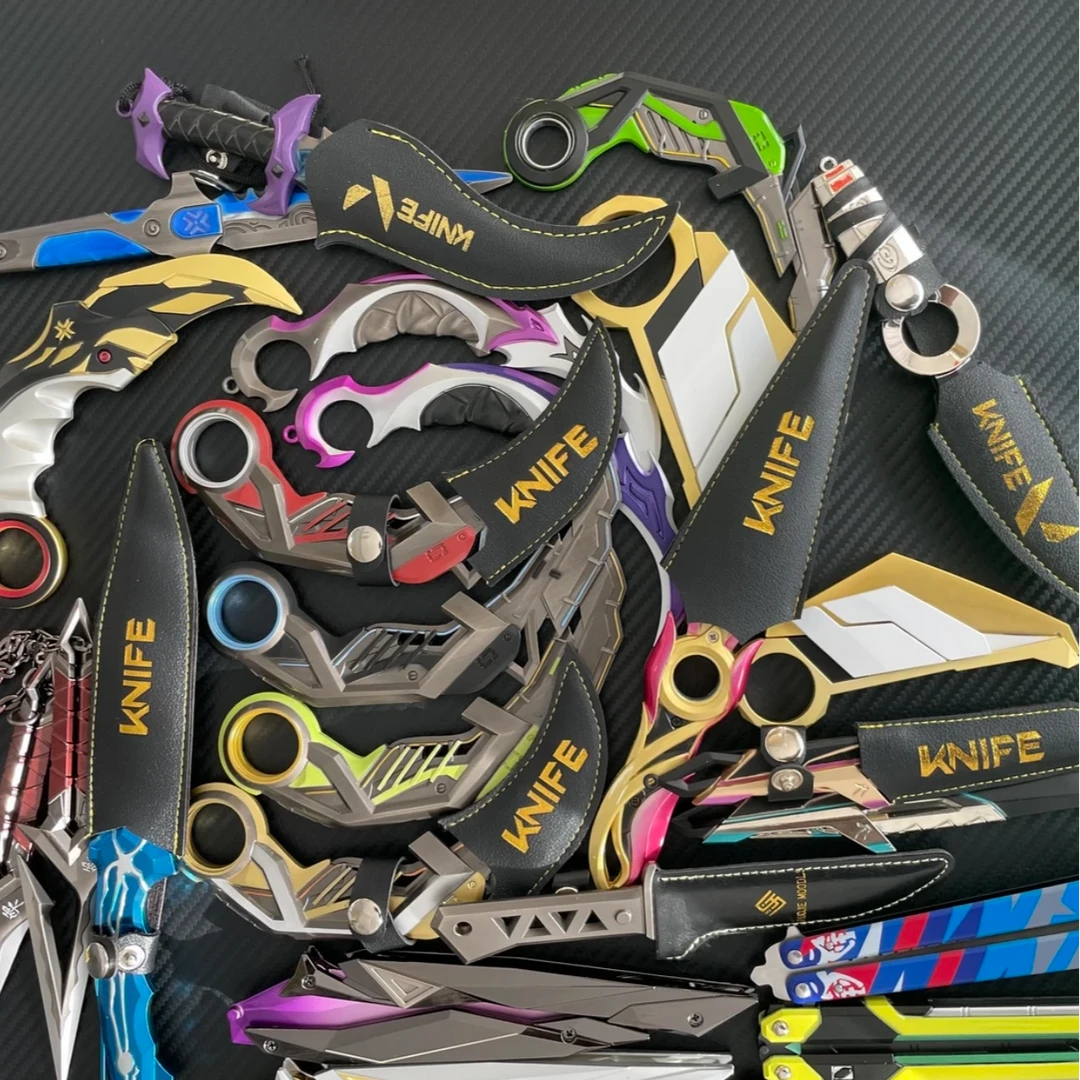 瓦罗兰特无畏契约游戏周边奇点电光2025VCT冠军蝴蝶武器模型