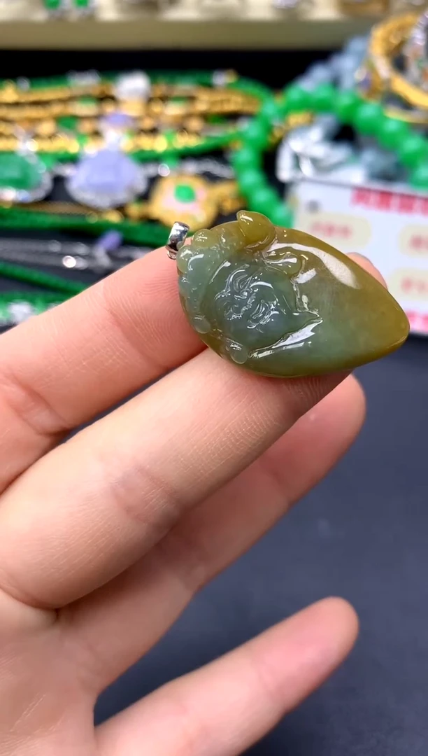 颈饰未镶嵌翡翠19-中国好珍宝